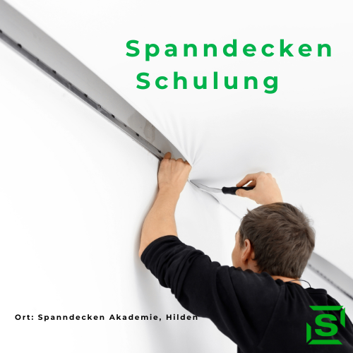 Von der Theorie zur Praxis so läuft eine Spanndeckenschulung ab