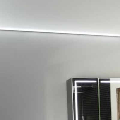 LED Lichtleiste im Bedezimmer