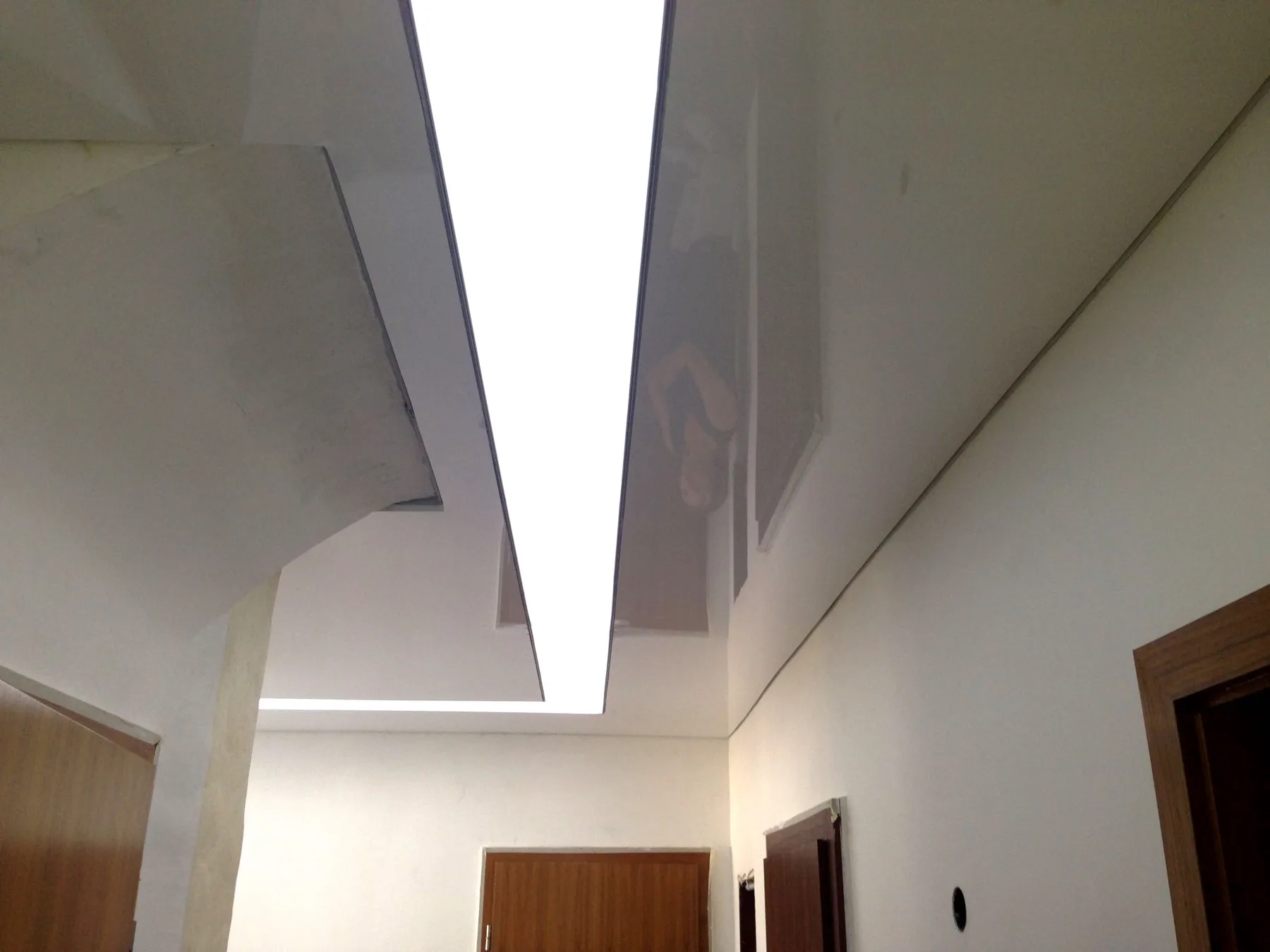 Lichtdecke mit LED und Spanndecke