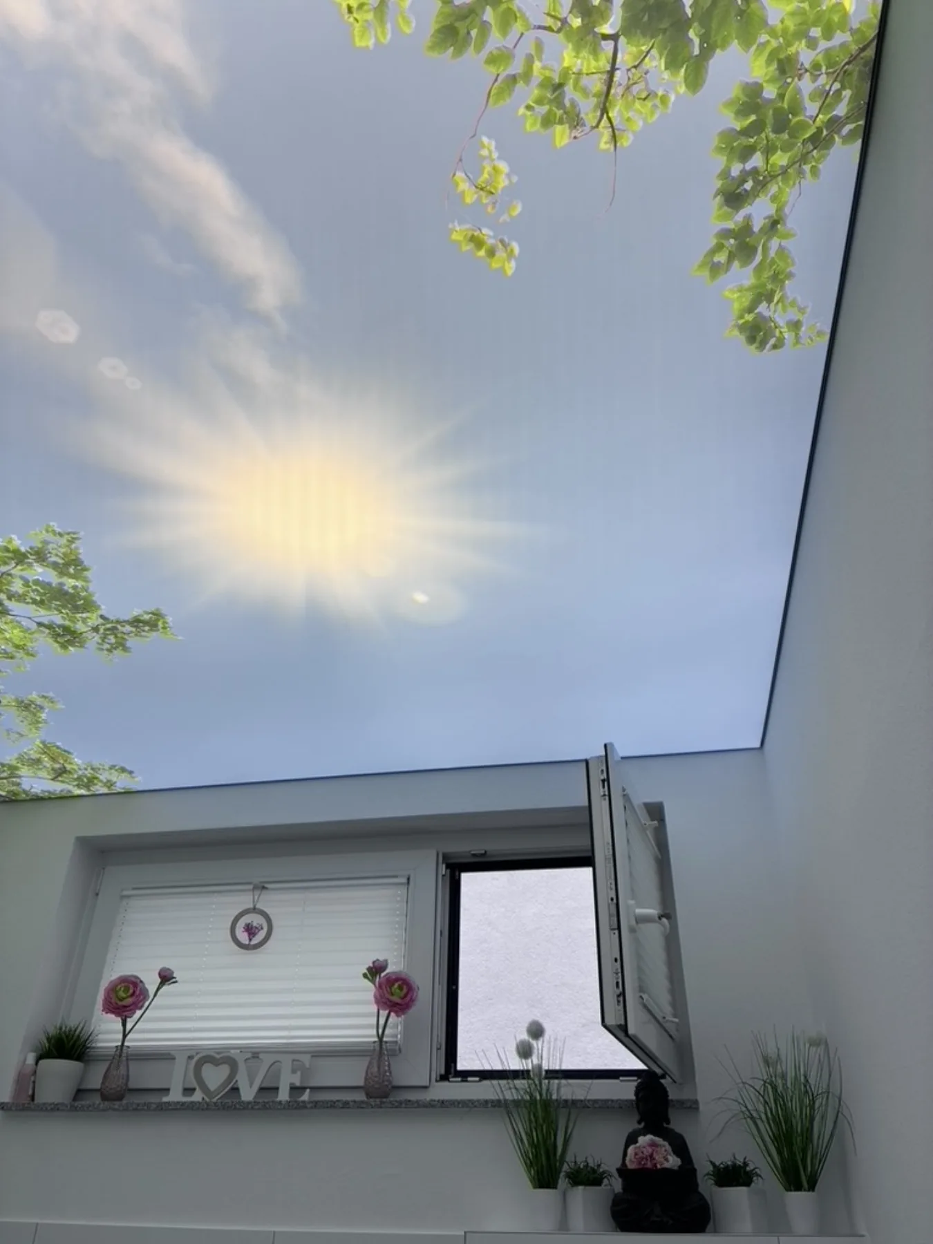 Decke im Altbau gerade machen Beispiel 1
