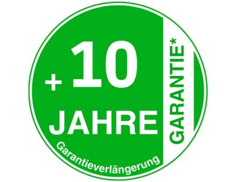 Spanndecken Garantie + 10 Jahre