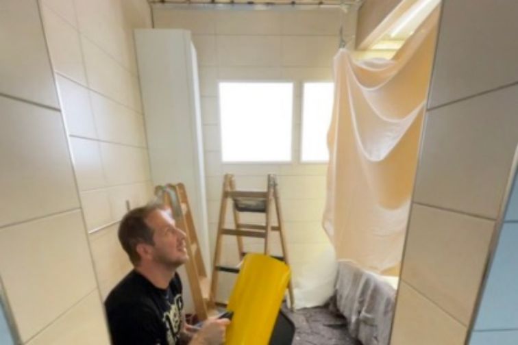 Spanndecke- Schnelle Montage in einem Tag